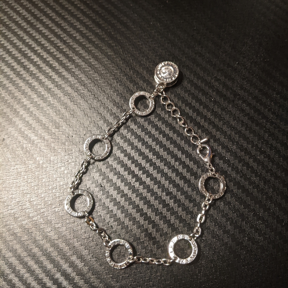 Stainless Steel Roman Numeral Bracelet